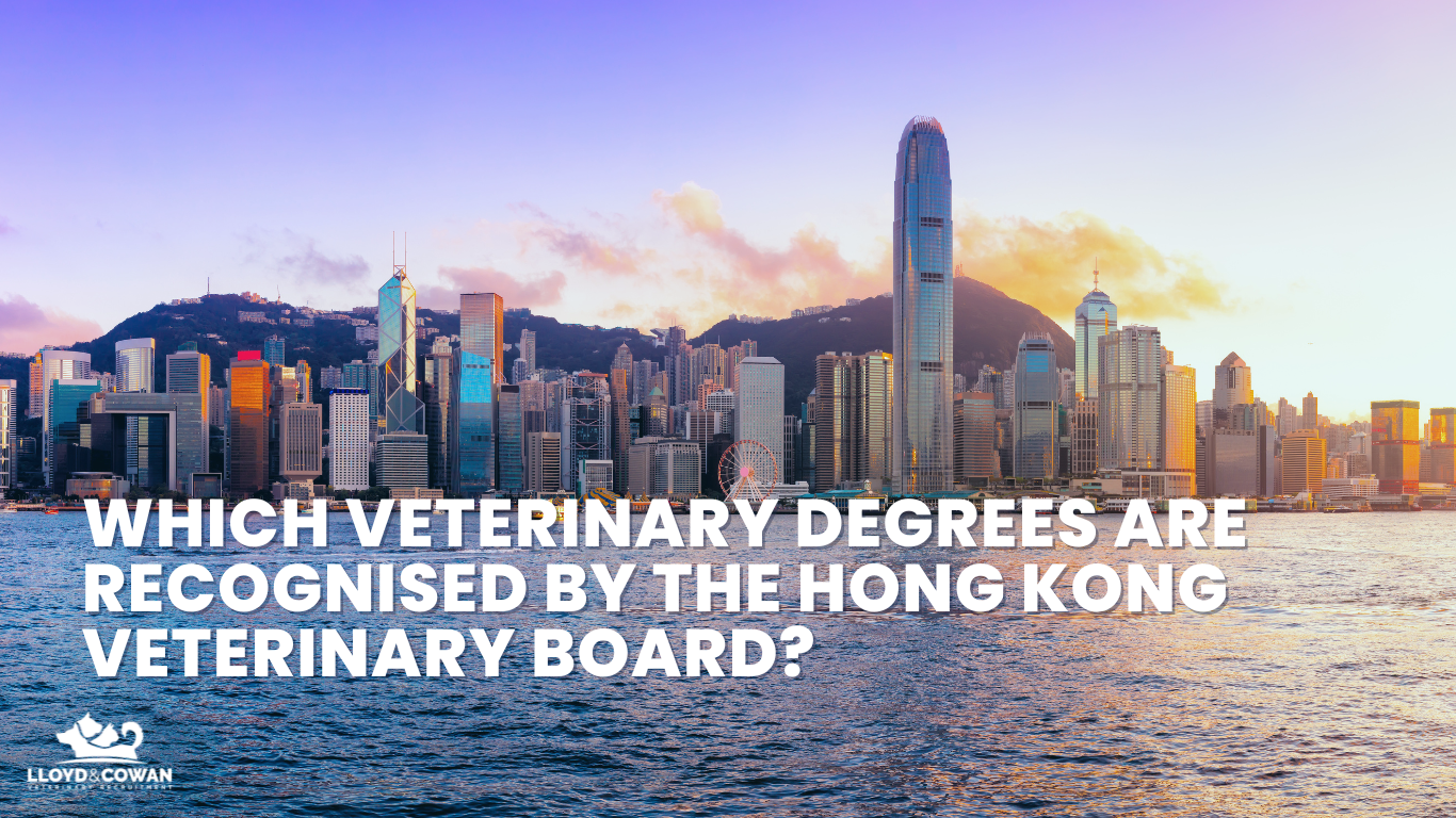 Which Veterinary Degrees Are Recognised by the Hong Kong Veterinary Board?